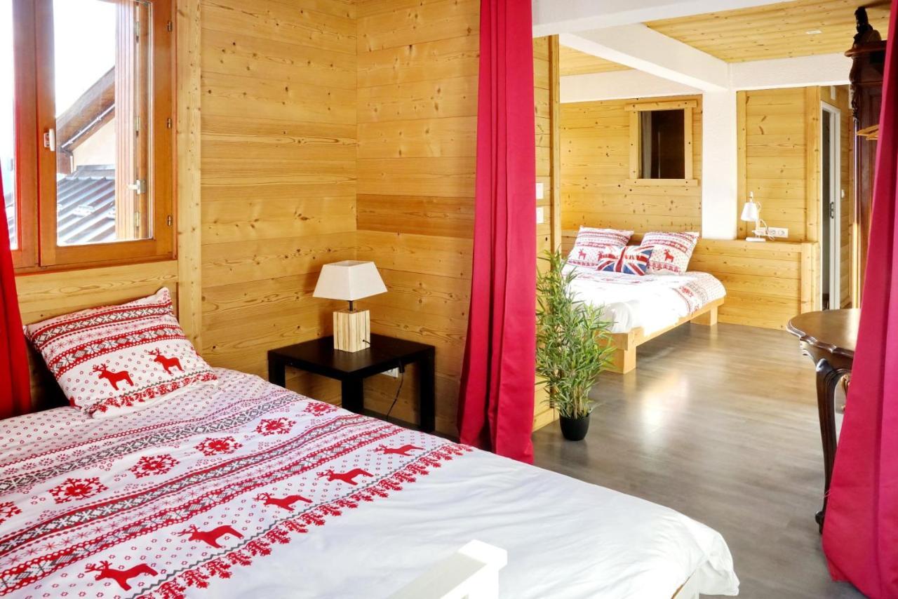 סן-ז'אן-דה מוריאן Chalet Hotel La Tuviere Bike Inn מראה חיצוני תמונה